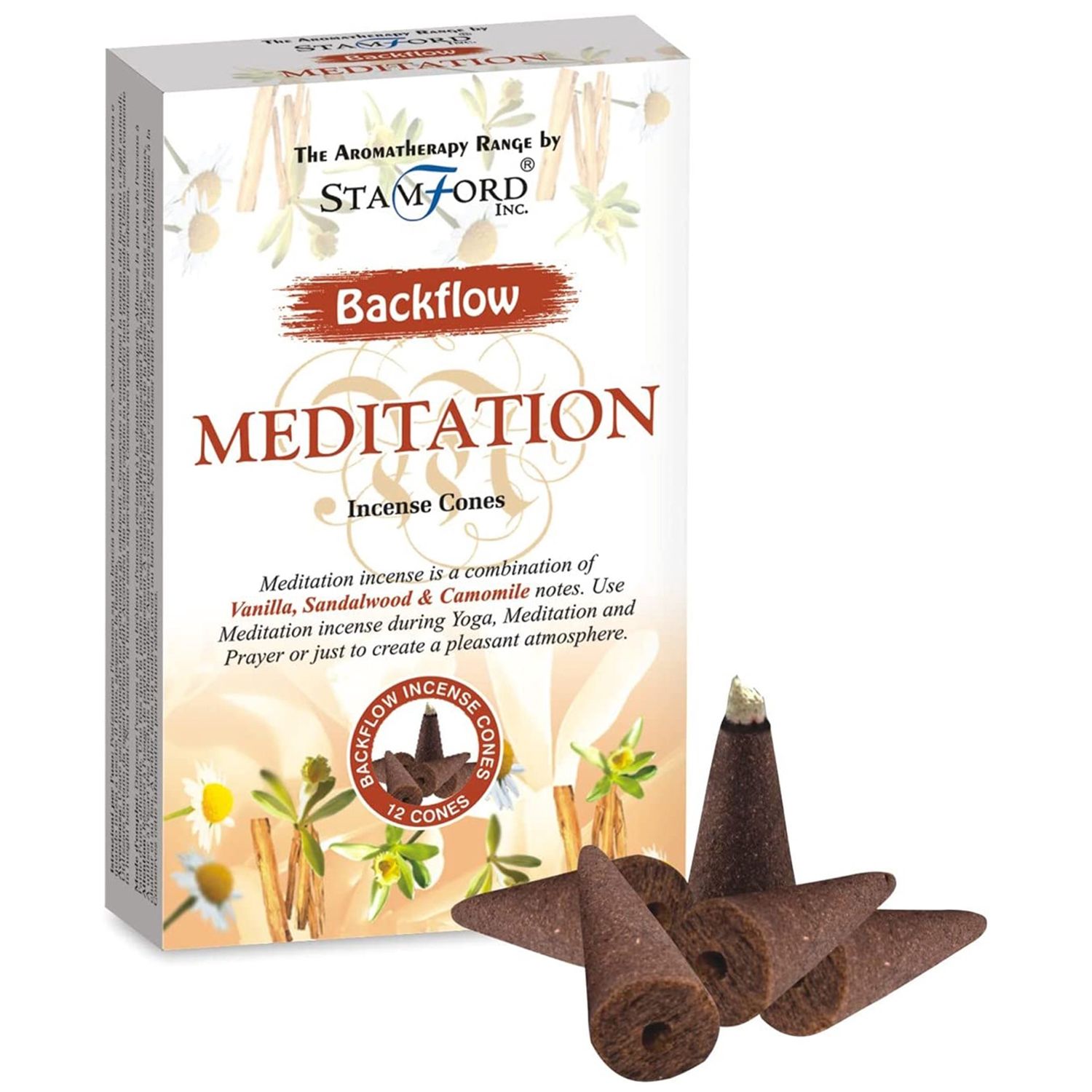 Aromatherapy Backflow Cones | Meditation
