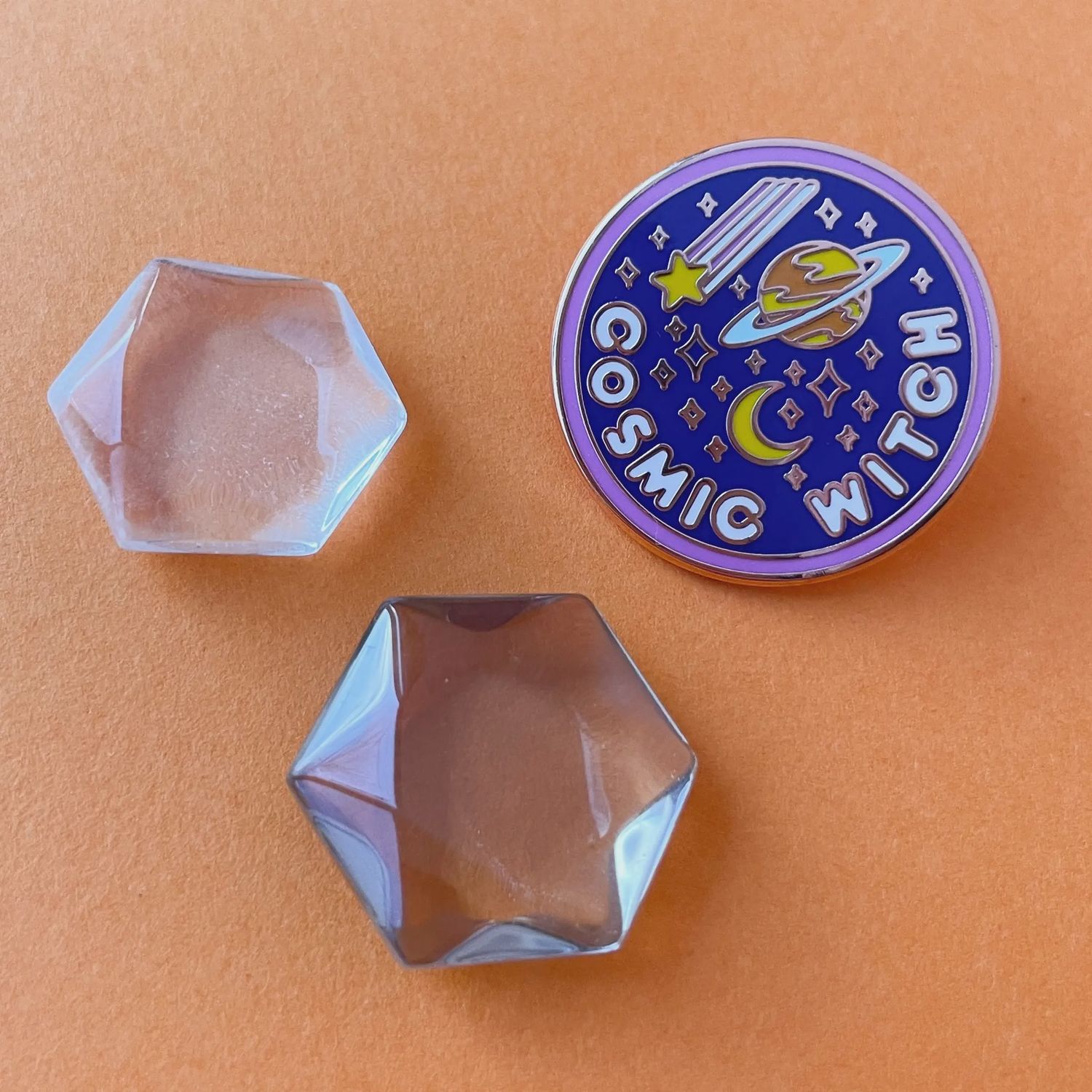 Cosmic Witch Enamel Pin