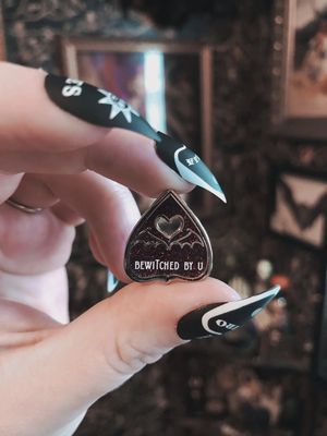 Mini Planchette Enamel Pin | Bewitched By U