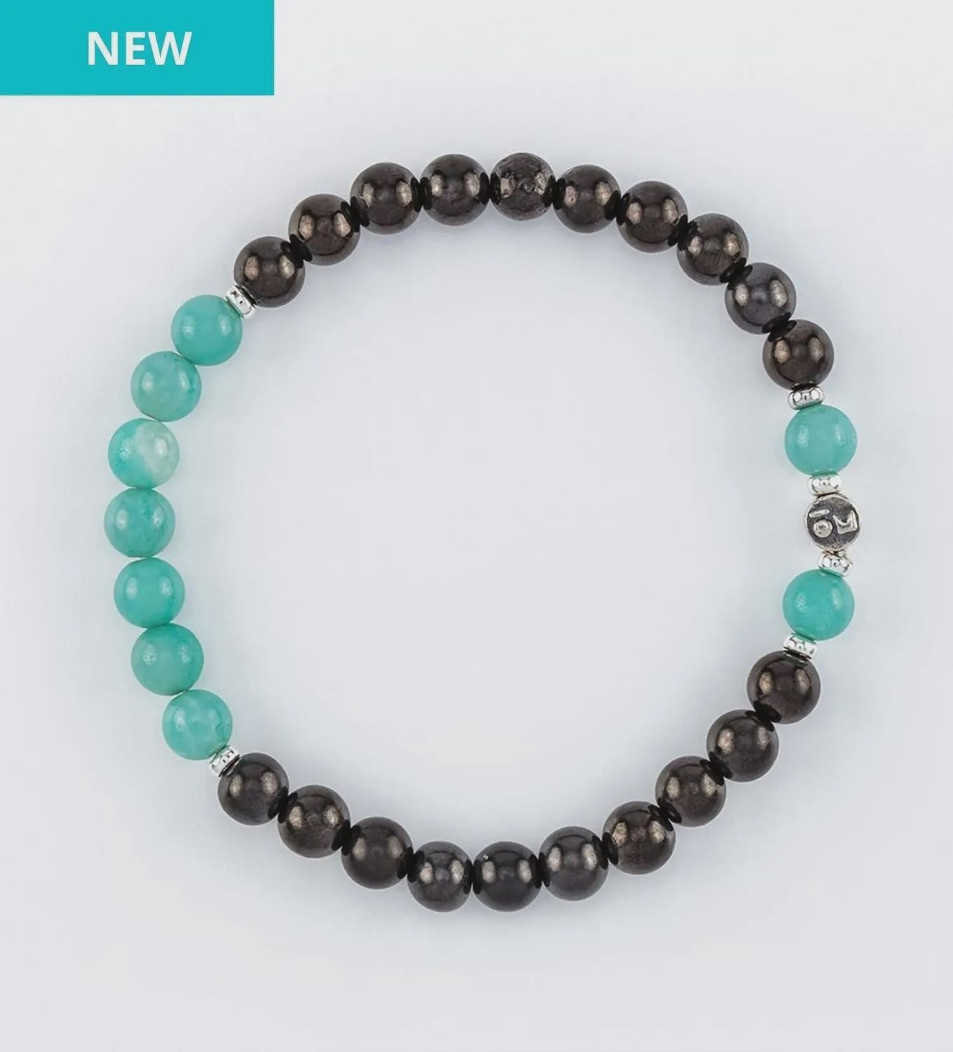 Shungite BALANCE Wrist Mala (Chakra 4)