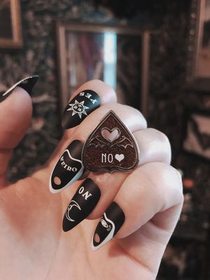 Mini Planchette Enamel Pin | No