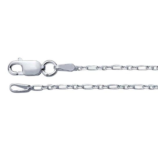 18in Sterling Silver 1.45mm Beveled Long &amp; Short Chain