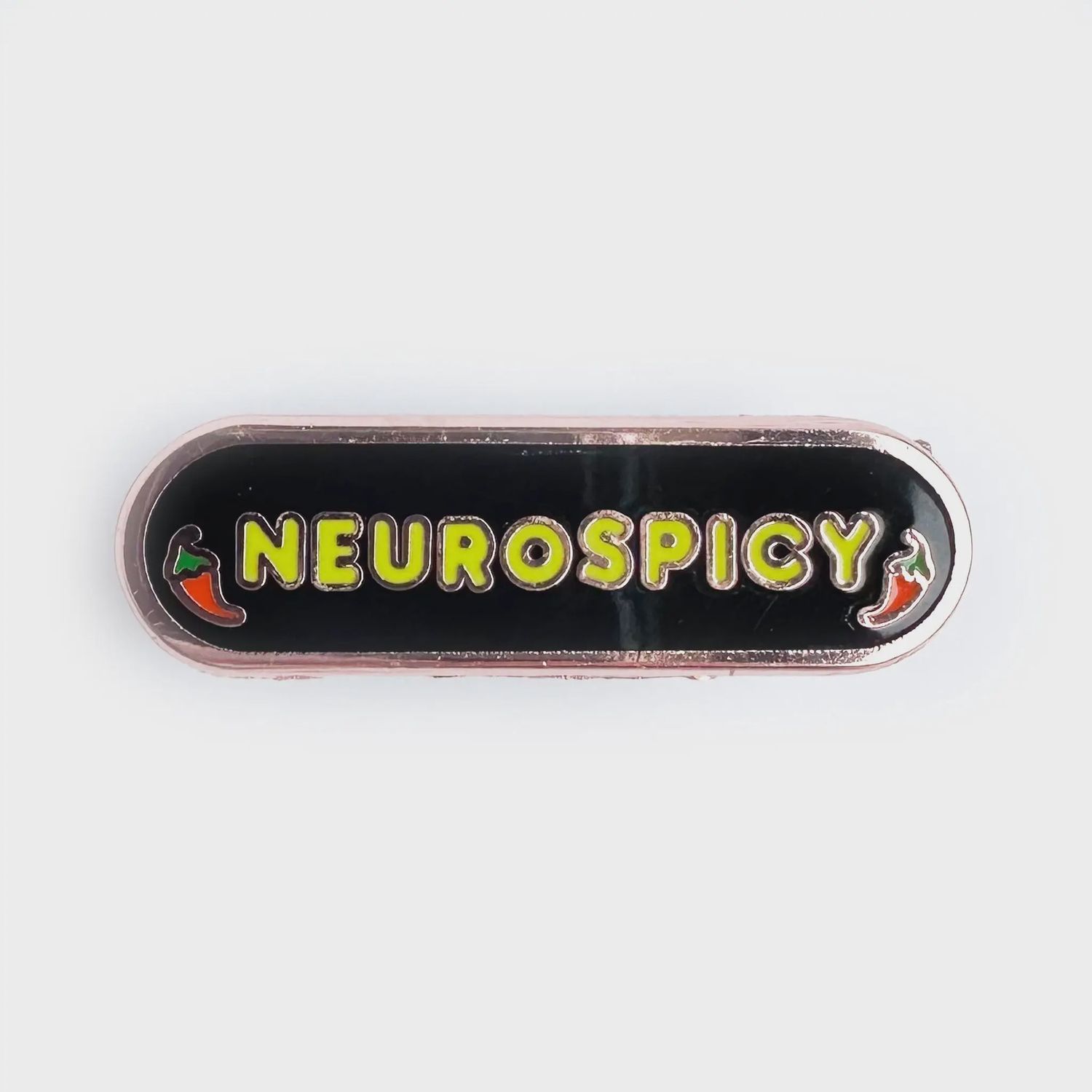 Neurospicy Personality Plaque Enamel Pin