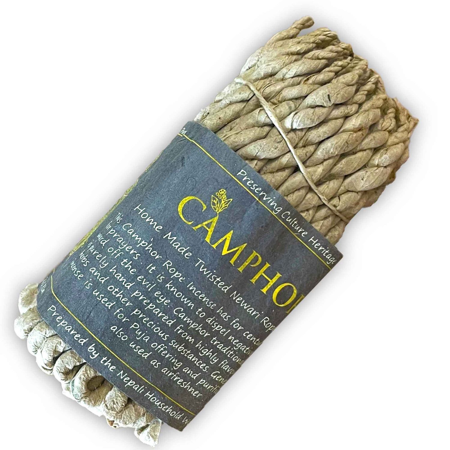 Pure Herbs Rope Incense | Camphor