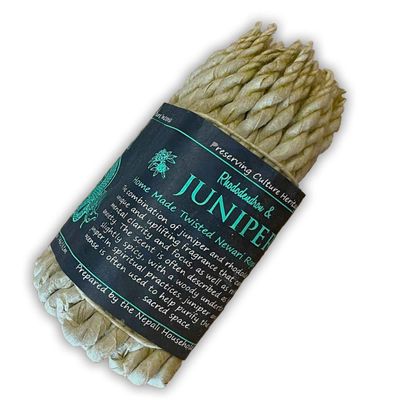 Pure Herbs Rope Incense | Rhododendron and Juniper