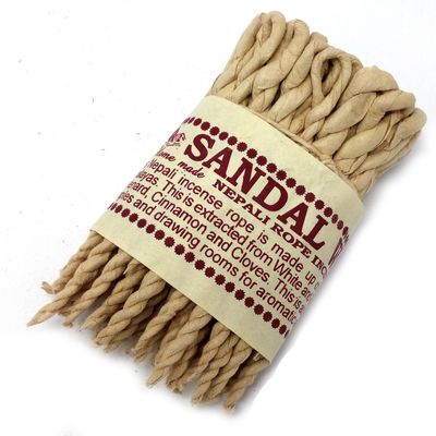 Pure Herbs Rope Incense | Sandalwood and Spice