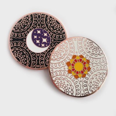Sun and Moon Divination Coin