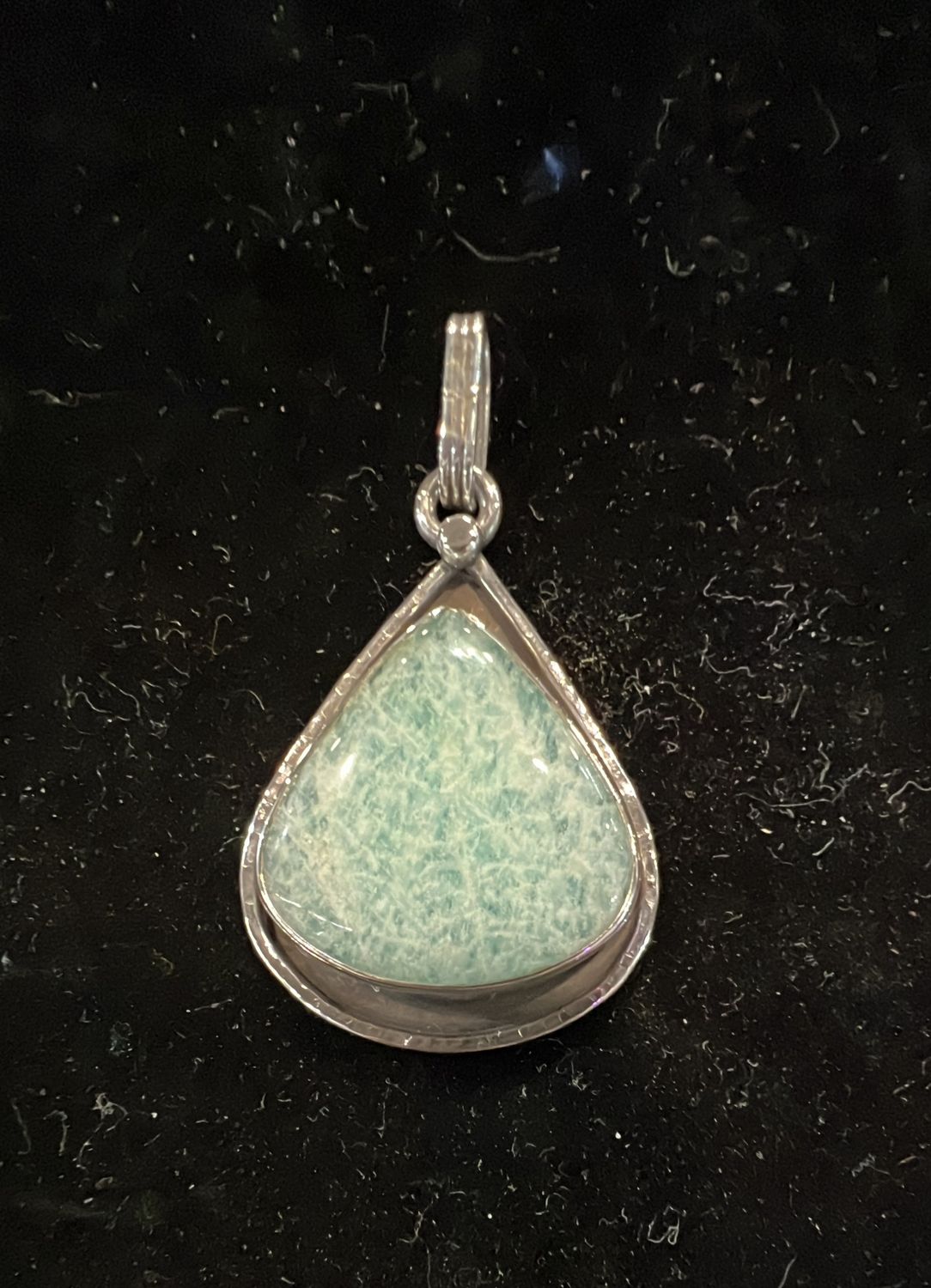 PA Amazonite Sterling Pendant
