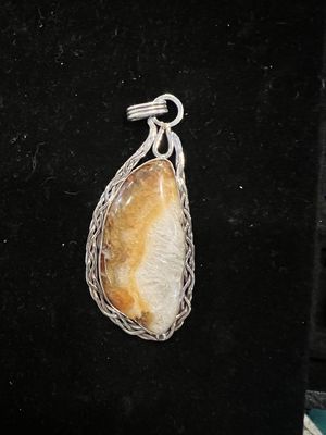 PA Golden Healer Quartz Sterling Pendant
