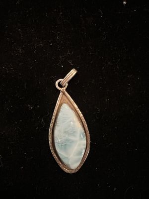 PA Larimar Marquis Pendant