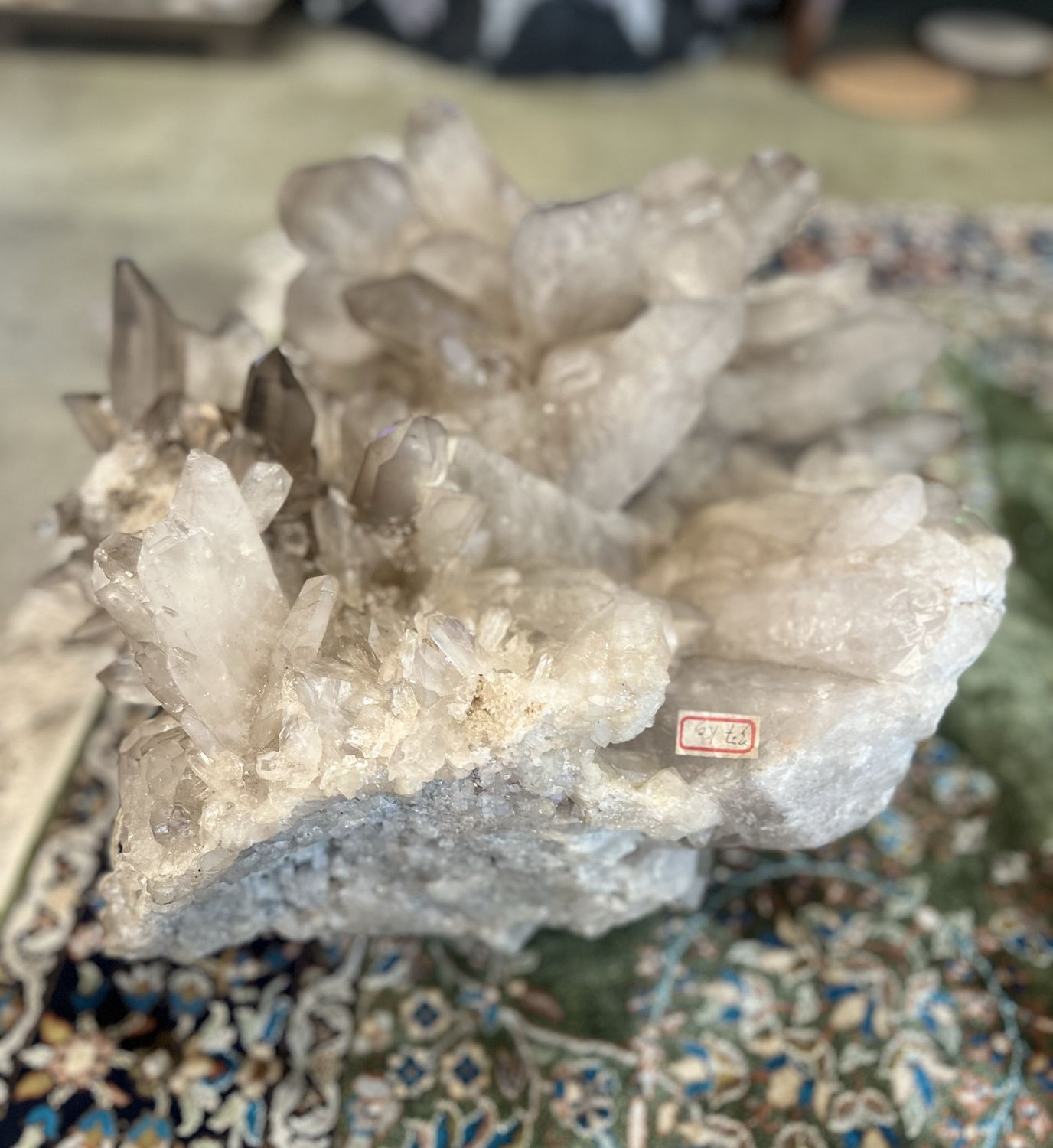 Smoky Lemurian Quartz Cluster | 37kg