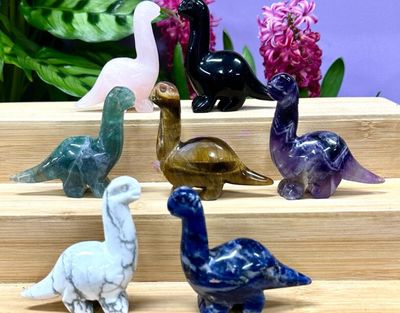Crystal Brontosaurus Longneck