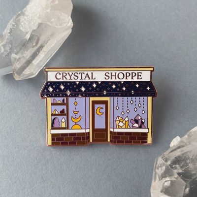 Crystal Shoppe Enamel Pin