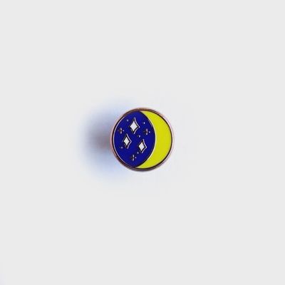 Moon Chart Mini Pin