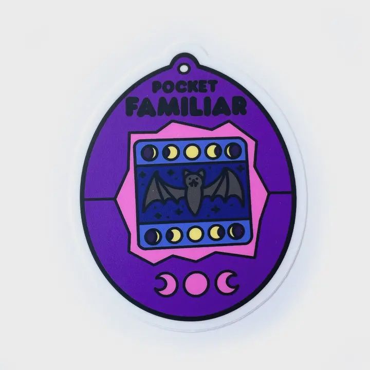 Pocket Familiar Bat Virtual Pet Sticker