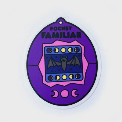 Pocket Familiar Bat Virtual Pet Sticker