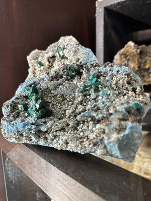 Dioptase in Matrix