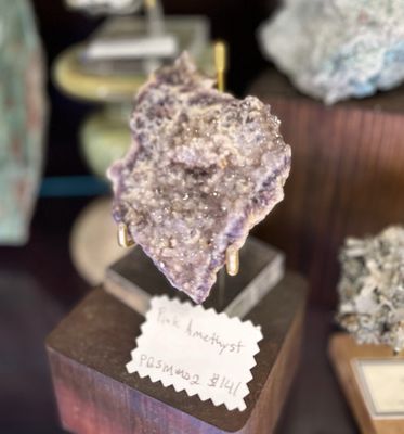 Pink Amethyst Cluster 200g