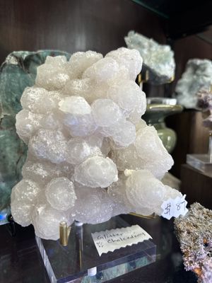 Glitter Chalcedony Botryoidal Cluster