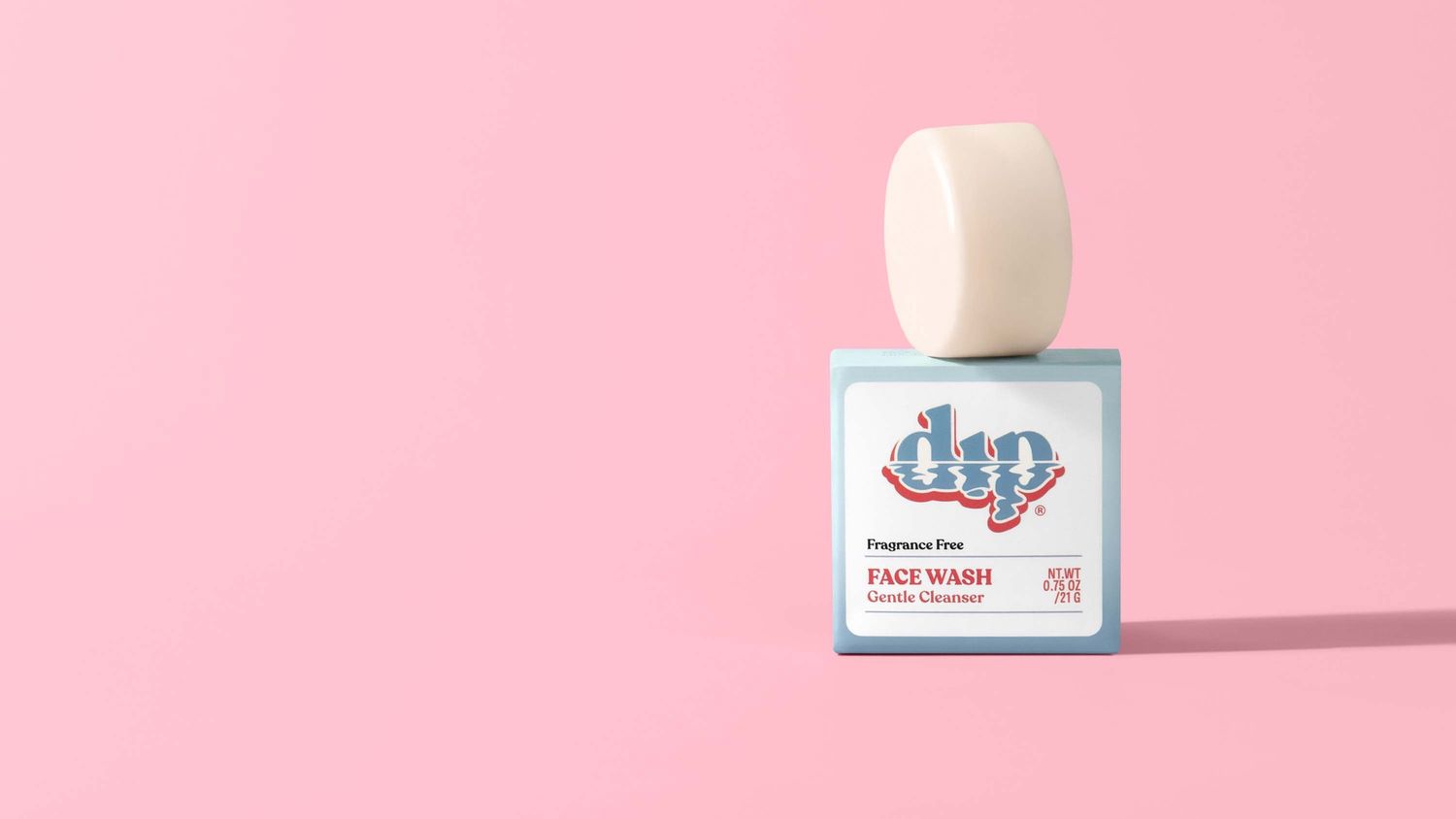 Dip Face Wash Gentle Cleansing Bar - Fragrance Free