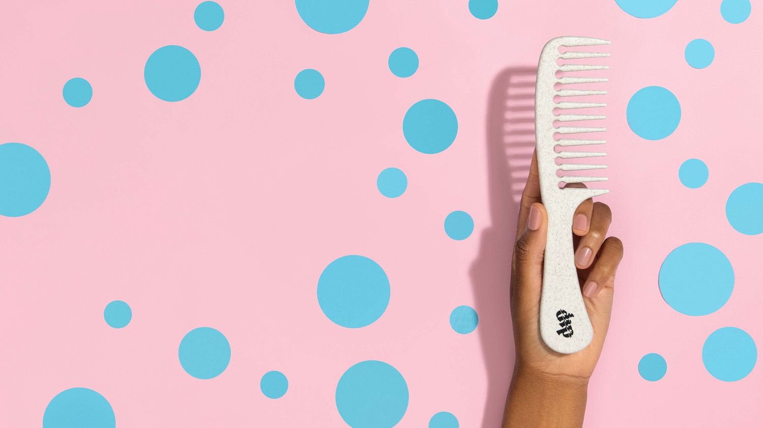 Dip Wheat Straw Hair Detangling Comb