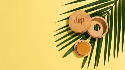 Dip Large Bamboo Travel Case with Coaster
