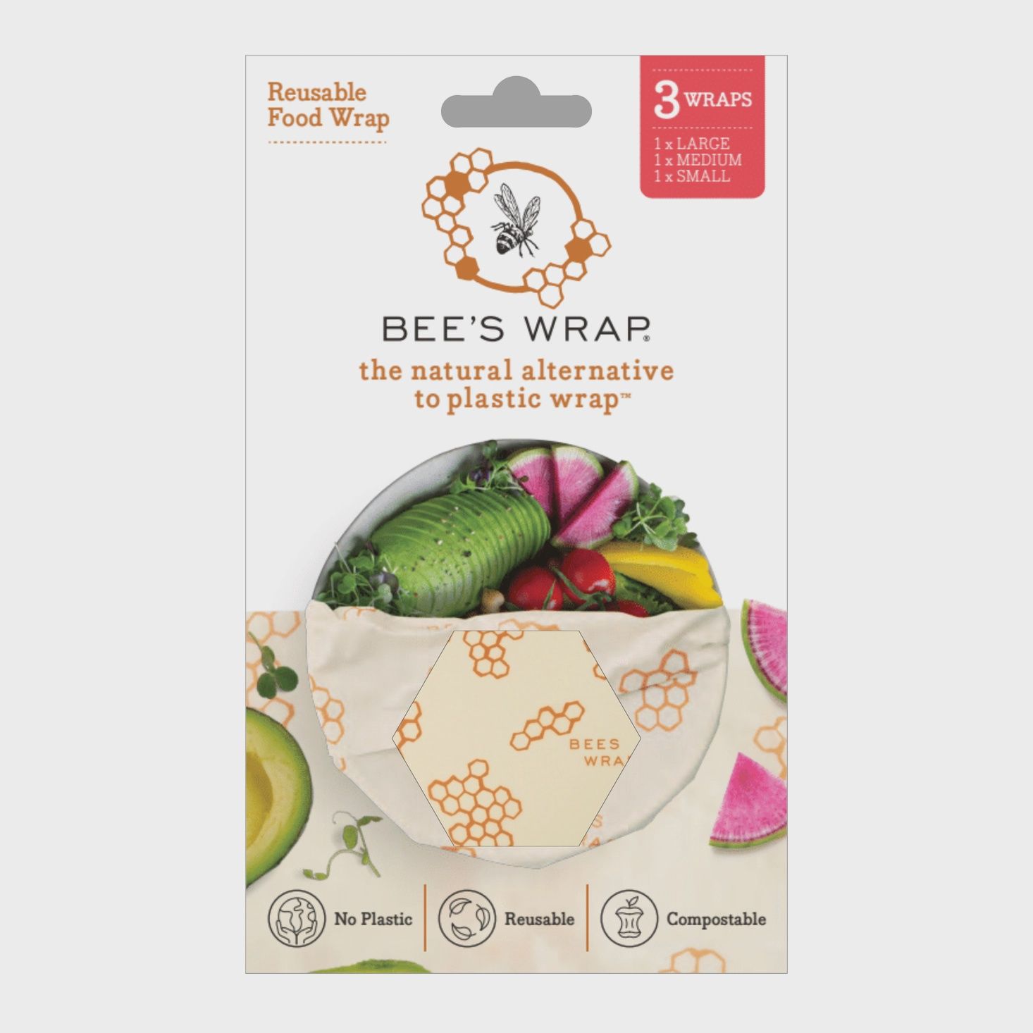 Bee&#39;s Wrap Assorted 3-pack