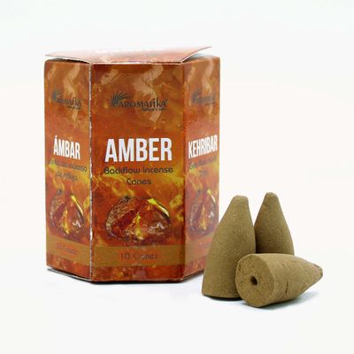 Aromatika Masala Backflow Incense - Amber