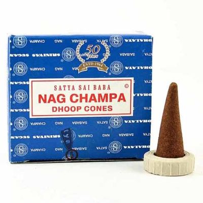Satya Nagchampa Backflow Dhoop Cone