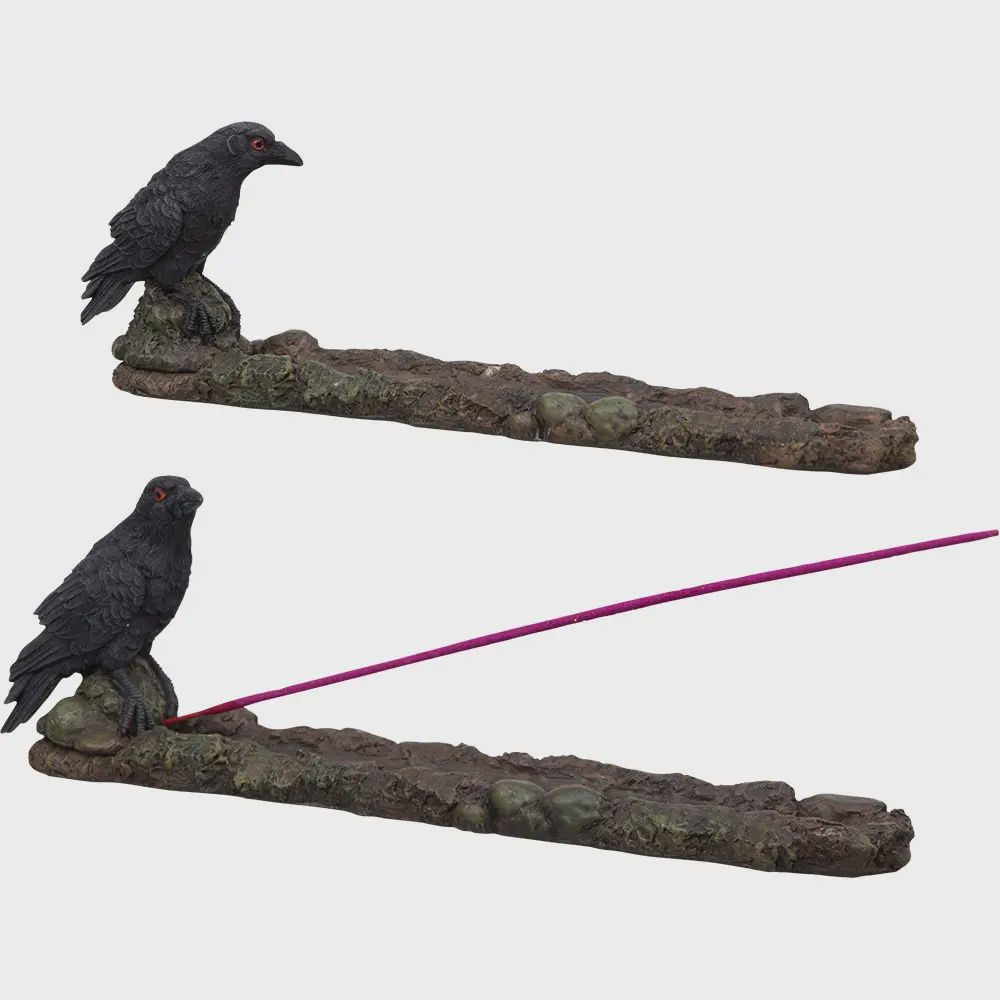 Crow Incense Holder Ashcatcher