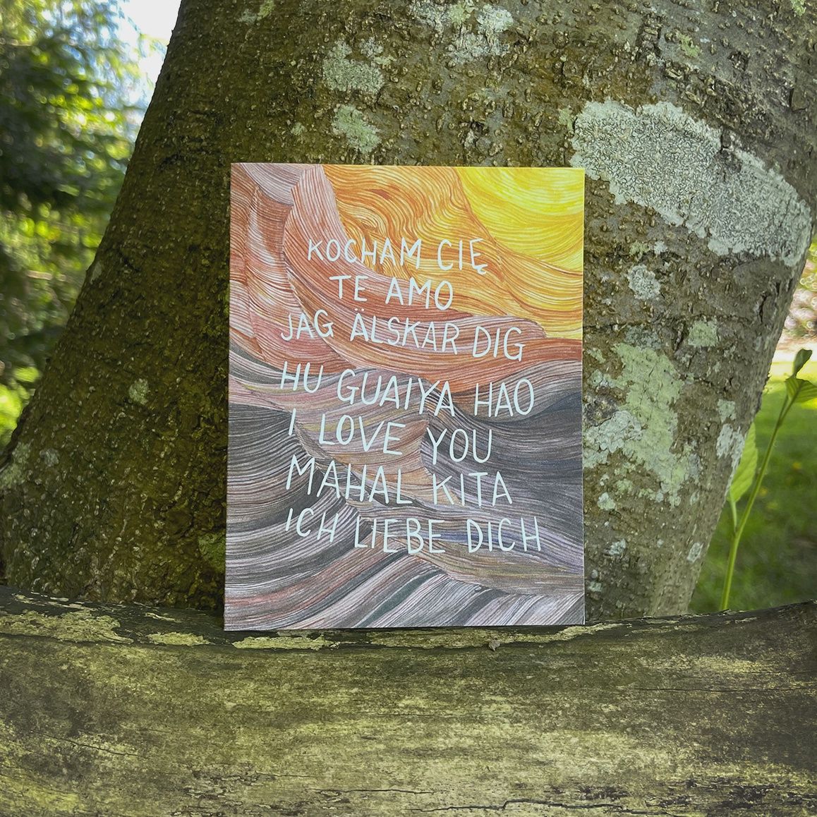 Multilingual Love Card