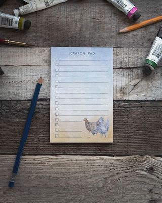 Chicken Scratch Pad - Notepad - To Do List