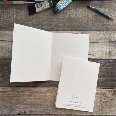 Tarot Mothers Day Card Botanical Greeting Card