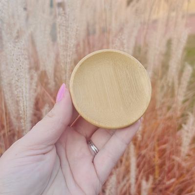 Bamboo Round Drip Catcher / Plant Saucer