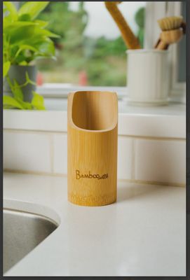 Bamboo Display Holder | Pencils, Makeup, and Paint Brushes