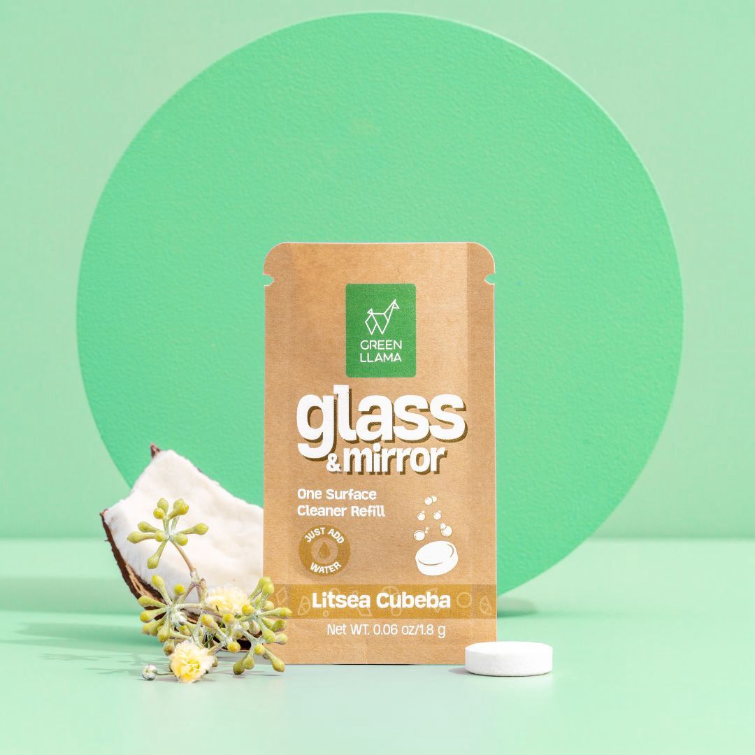 GL Eco-Friendly Glass &amp; Mirror Cleaner Refill Tablet