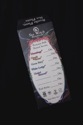 Sea Witch Incense Envelope
