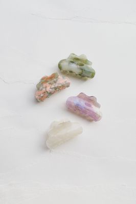 Cellulose Acetate Cloud Hair Claw Clip