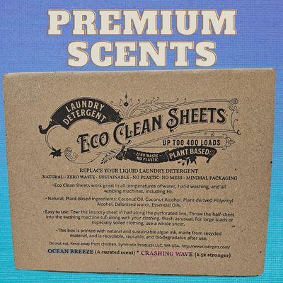 Symbiotic Eco Clean Laundry Detergent Sheet