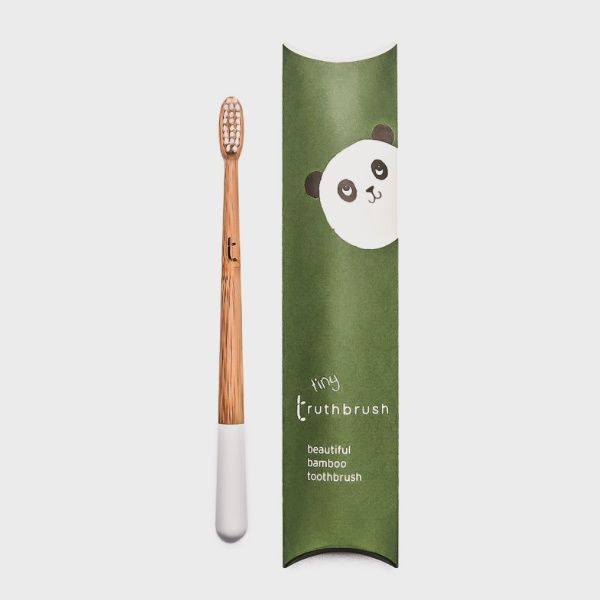 Tiny Truthbrush with Soft Bristles | Cloud White