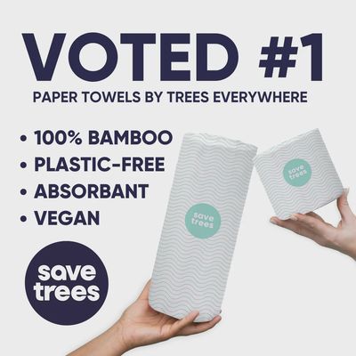 Save Trees Bamboo Paper Towel Roll