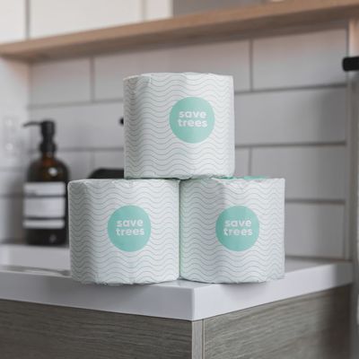 Save Trees Bamboo Toilet Paper Roll