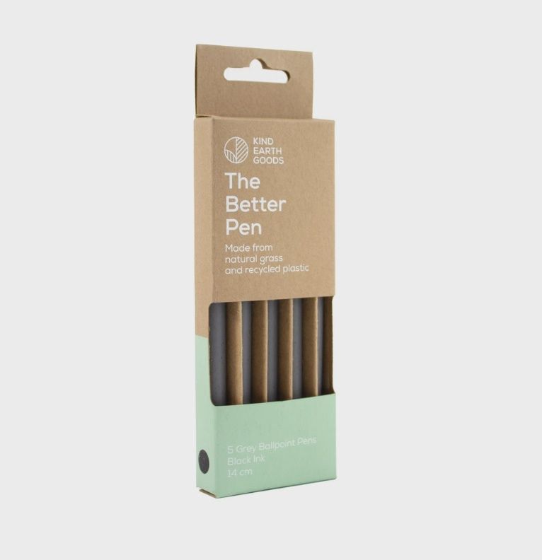 The Better Pen (5-Pack), Style: Black Ink / Grey