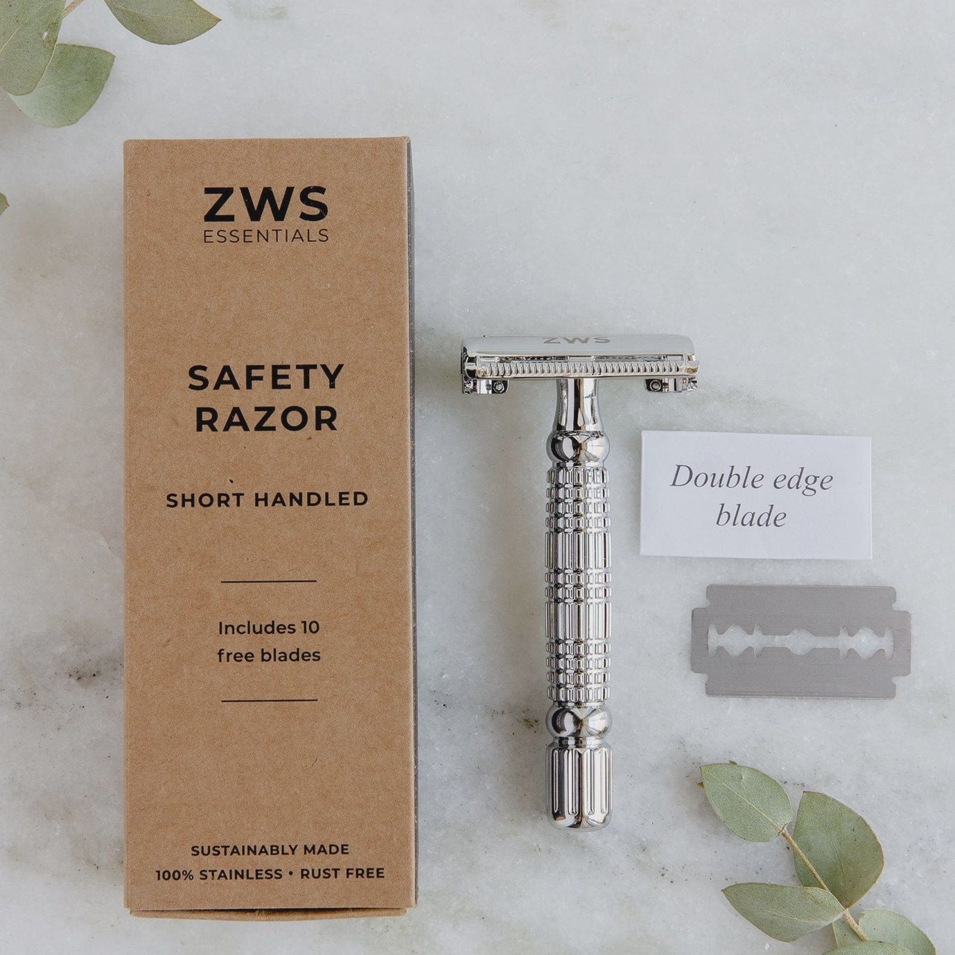 Zero Waste Safety Razor, Type: Short Handle Razor