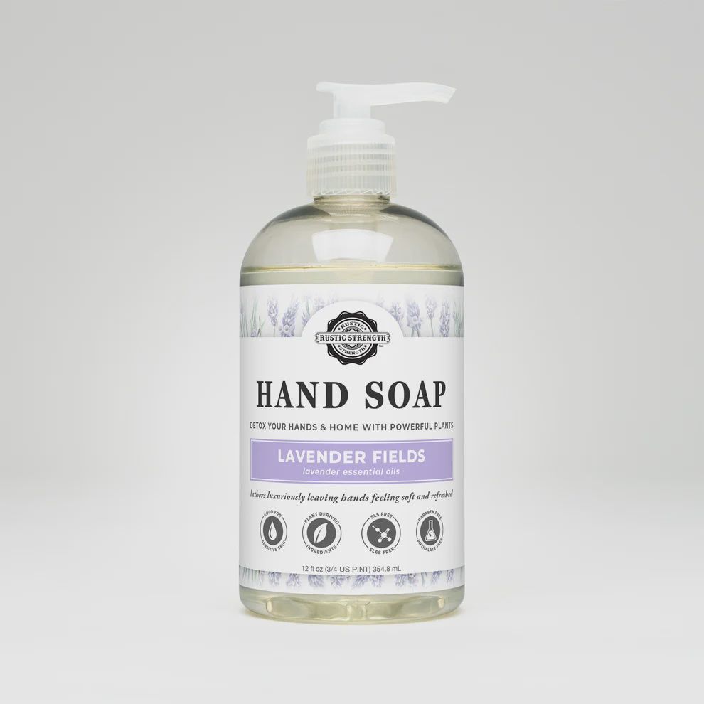 Rustic Strength RS Liquid Hand Soap (by oz), Type: Lavender