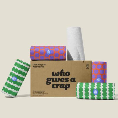 100% Recycled Paper Towel Roll