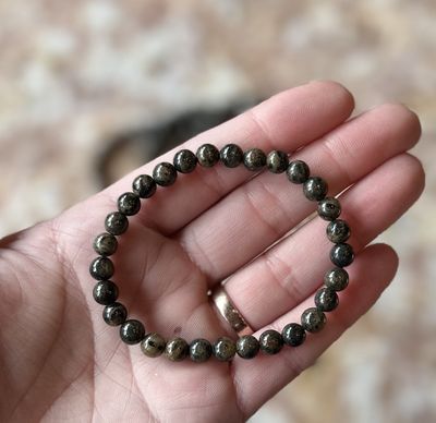 6mm Phenakite Beaded Stretch Bracelet