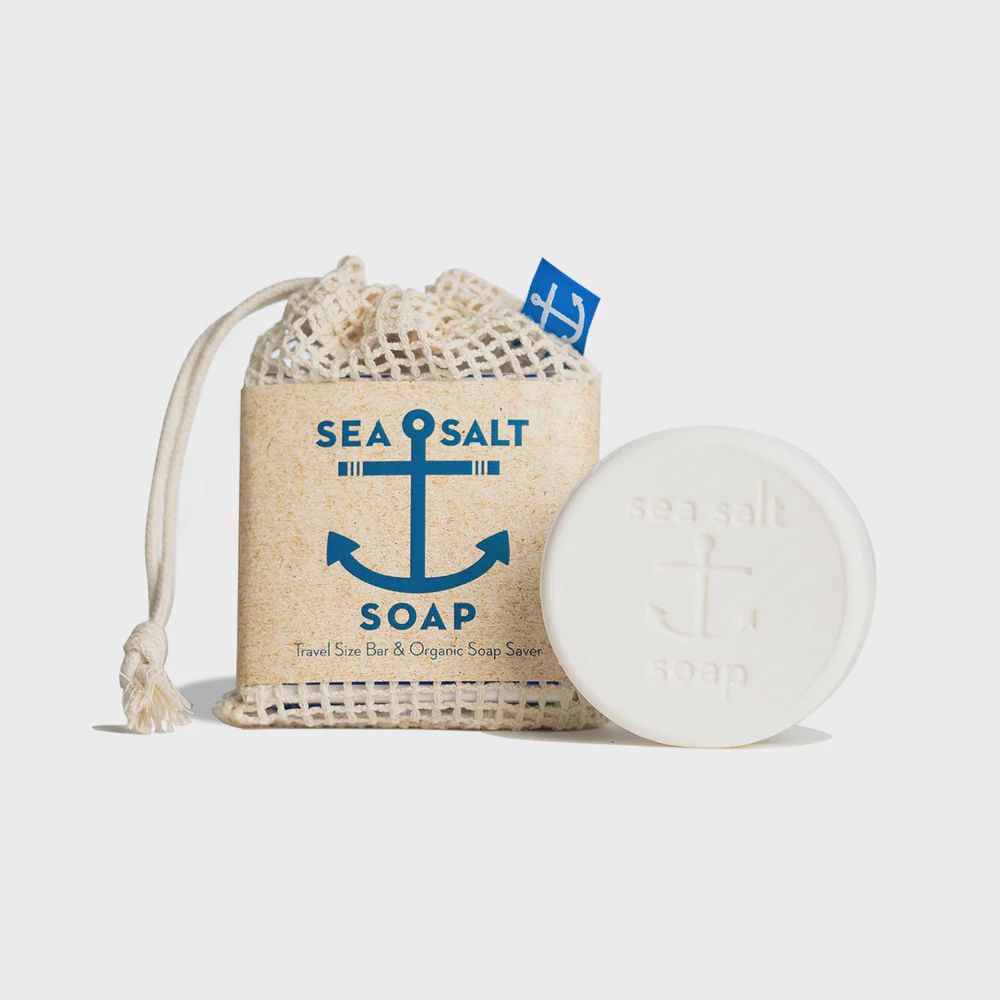 Swedish Dream Travel Soap &amp; Organic Soap Saver, Type: Sea Salt