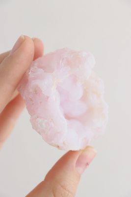 Pink Chalcedony Cluster Piece from Flat