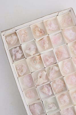 Pink Chalcedony Cluster Piece from Flat